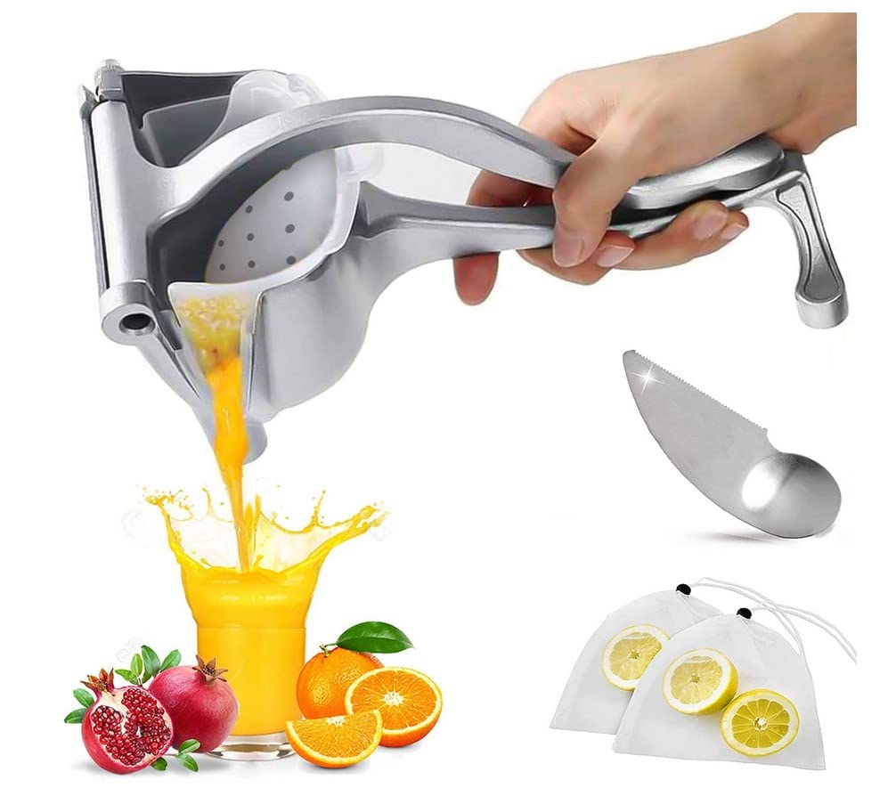 Lemon Orange Fruit Juicer Manual Juice Squeezer Hand Press Machine Kitchen Hom