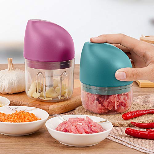 2020 100ML Mini Rechargeable Food Chopper Multi-Function Chopper For Baby Food, Kitchen Food Processor And Portable blender for Vegetable Fruit Meat Garlic Onion Ginger Crusher