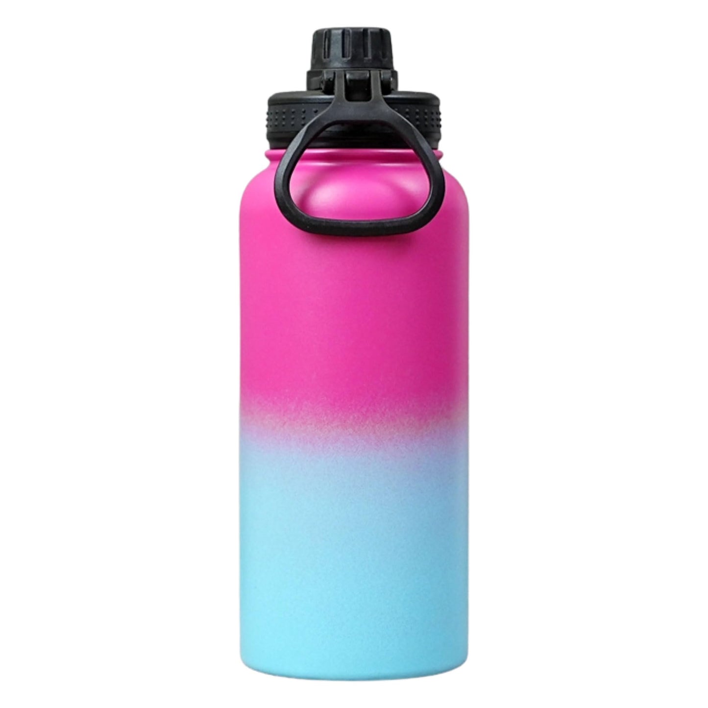 SAMNATE Insulated Stainless Steel coffee Flask - 1L(34oz) Large Capacity thermal flask for Hot and Cold Drinks - Leakproof Travel hot water Flask with Cup for Coffee, Tea, Water