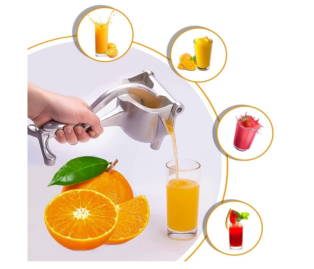 Lemon Orange Fruit Juicer Manual Juice Squeezer Hand Press Machine Kitchen Hom